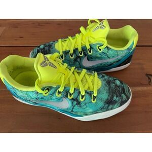 Nike Kobe 9 Easter Shoes 2014 Sneakers (653593-300) Green GS Youth Sz 6.5Y